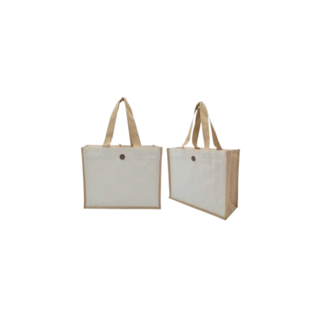 BG-9078 JUTE/CANVAS BAGS WITH LAMINATION