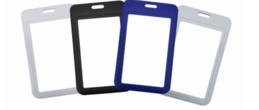 ID-630 Double sided Clear Card holder- Vertical
