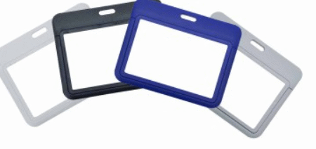 ID-631 Double sided Clear Card holder- Horizontal
