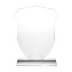 8066 Crystal Awards-Shield shape