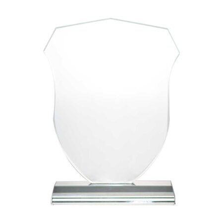 8066 Crystal Awards-Shield shape