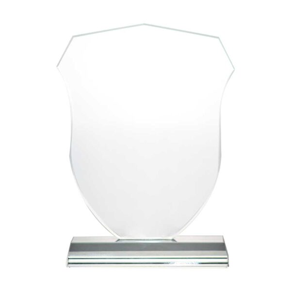 8066 Crystal Awards-Shield shape