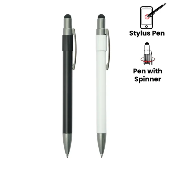 ST-9441 Stylus Metal Pens with Spinner