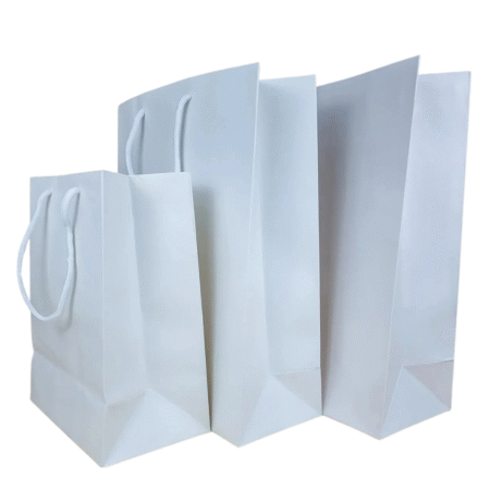 White paper bag