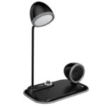 TG-73241 3 in 1 Wireless Charger Lamp with Speaker