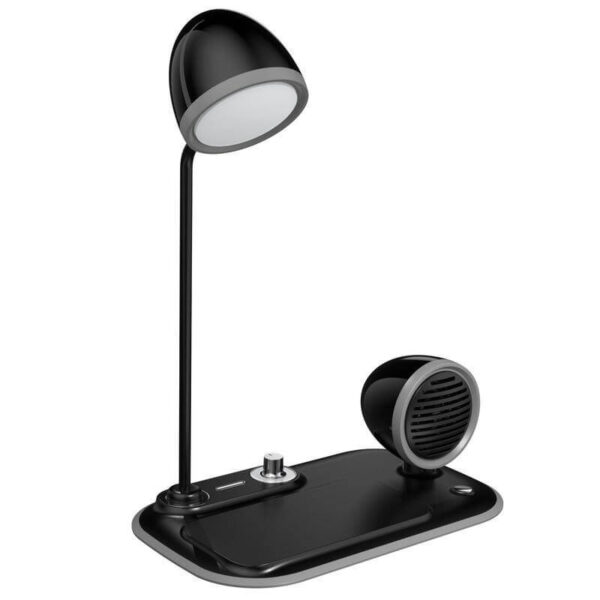 TG-73241 3 in 1 Wireless Charger Lamp with Speaker