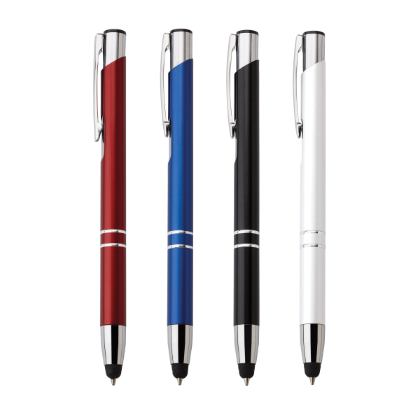 ST-9551 ALUMINIUM PEN WITH STYLUS