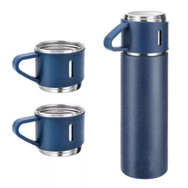 DW-76104 Family Set of Vacuum Flask & Two Cups