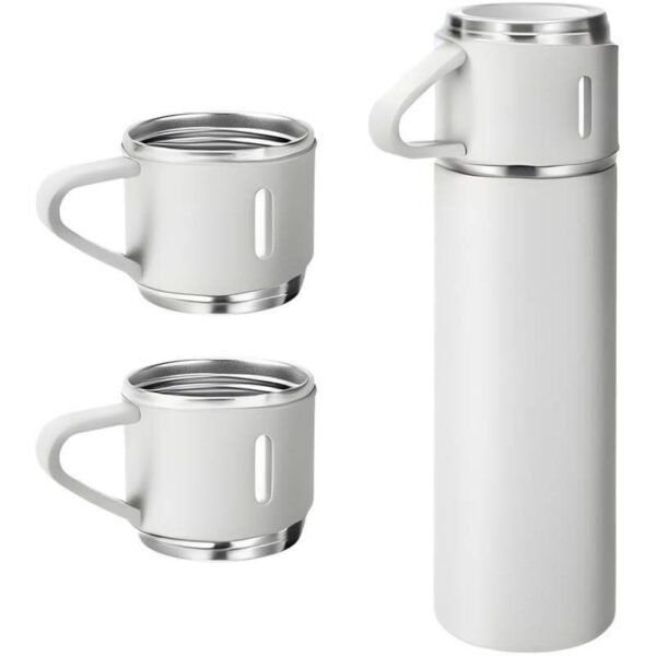 DW-76104 Family Set of Vacuum Flask & Two Cups