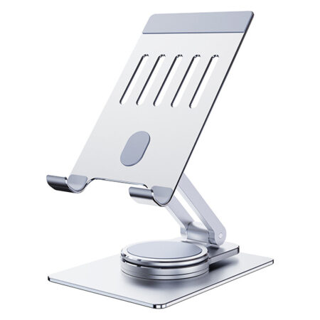 TG-73179 360-DEGREE ROTATING ALUMINUM ALLOY FOLDING PHONE HOLDER