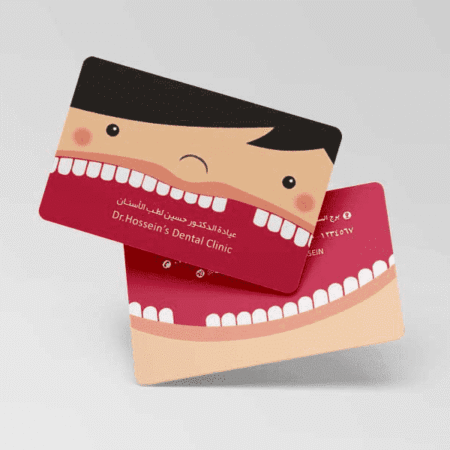 400 gsm Round corner laminated cards