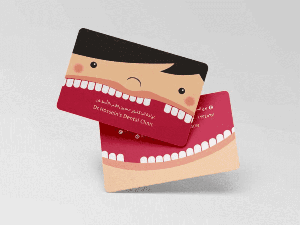 400 gsm Round corner laminated cards