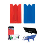 TG-73184 SILICONE PHONE WALLET WITH STAND