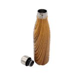 DW-76136 Stainless Steel Water Bottle with Wood Print