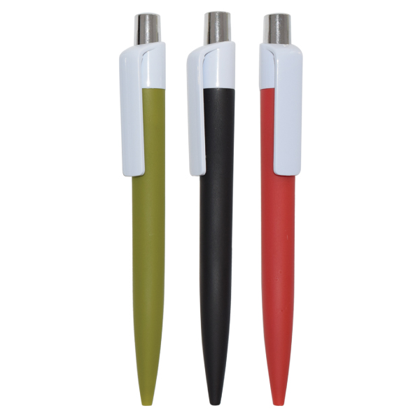 ST-9494 HIGH QUANTITY RUBBER BODY PLASTIC PENS