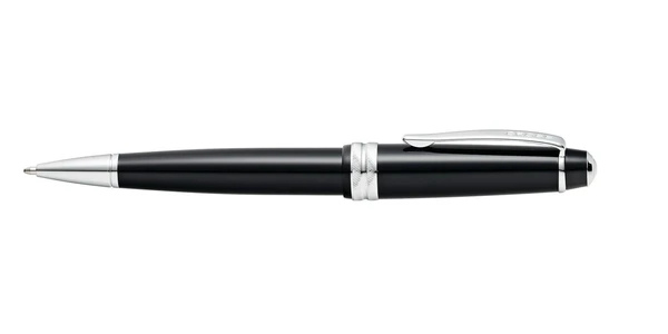 ST-9568 Polished Black Resin Ballpoint Pen