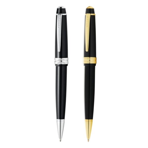 ST-9568 Polished Black Resin Ballpoint Pen