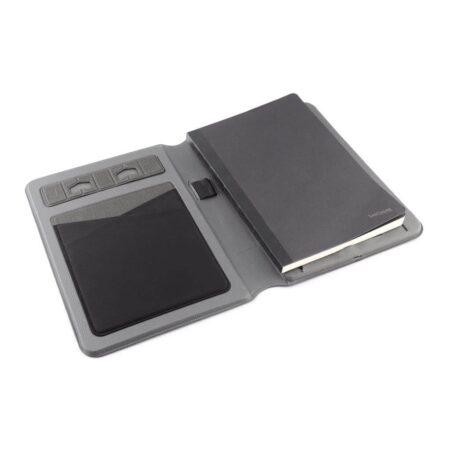 GUBIN – Santhome 10000mAh Wireless Powerbank Organizer – Grey (1)