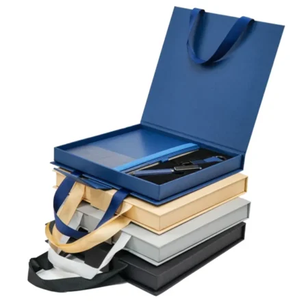 CG-86147 Premium Office Gift Set with Ribbon Handle Box