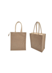 BG 9111 JUTE BAG WITH ZIPPER