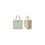 BG-9079 JUTE/CANVAS BAGS WITH LAMINATION