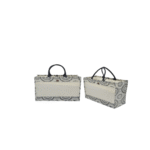 BG-9104 JUTE/CANVAS BAGS WITH LAMINATED BUTTON