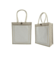 BG-9121 JUTE /CANVAS WITH ROPE LINE POCKET