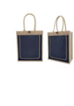 BG-9122 JUTE /CANVAS WITH ROPE LINE POCKET