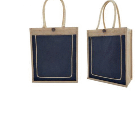 BG-9122 JUTE /CANVAS WITH ROPE LINE POCKET