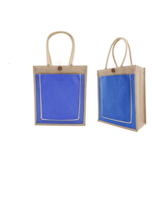 BG-9122 JUTE /CANVAS WITH ROPE LINE POCKET