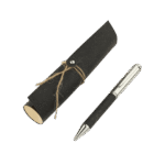 ST-9570 Eco-neutral Metal Pen with Recycled Leather Barrel