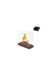 AT-8015 - UAE Golden Dhow Memento in Wooden Base & Acrylic Case