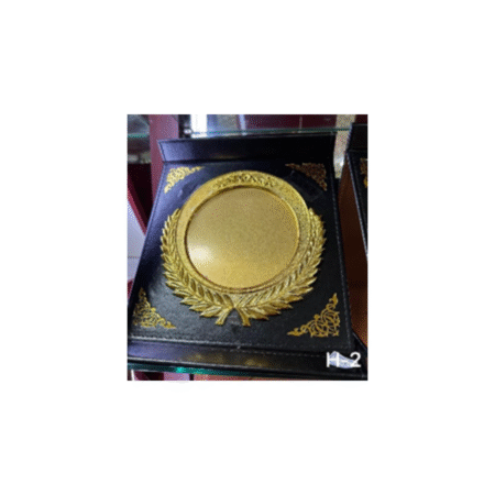 AT-8084 - LEATHER ROUND MOMENTO