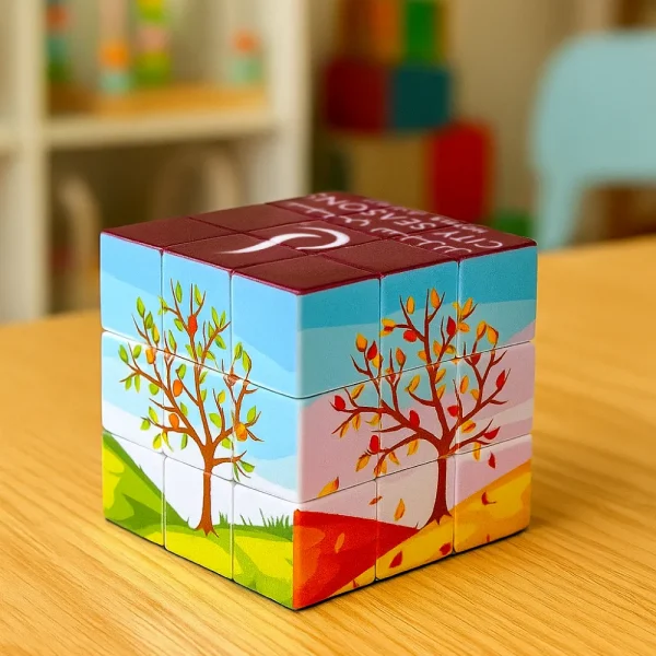 GN-1072 - Rubik’s Cube Puzzles White Color