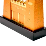 AT-8127 - Castle Design Crystal Award in Black Presentation Box