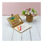 GN-1095-  Eco-Friendly Drawing Pad Set, Colored Pencils Sharpener Eraser