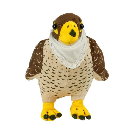 GN-1074 - Falcon Plush Toys with White Scarf for Branding