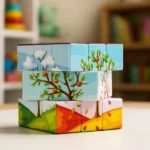 GN-1072 - Rubik’s Cube Puzzles White Color