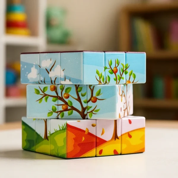 GN-1072 - Rubik’s Cube Puzzles White Color