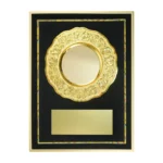 SG-7055 - Aluminum Award Plaque A3 Size with Stand & Gold Plate in Presentation Box
