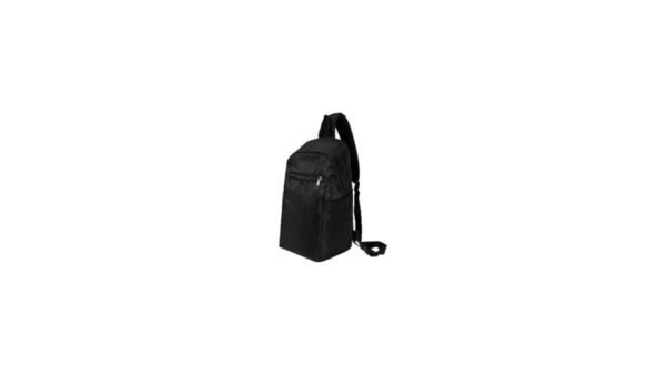 BG-9048 - Sling Crossbody Bags In Black Nylon Material