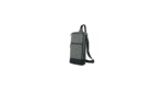 BG-9049 - Sling Crossbody Bags in Grey and Black Polyester Material