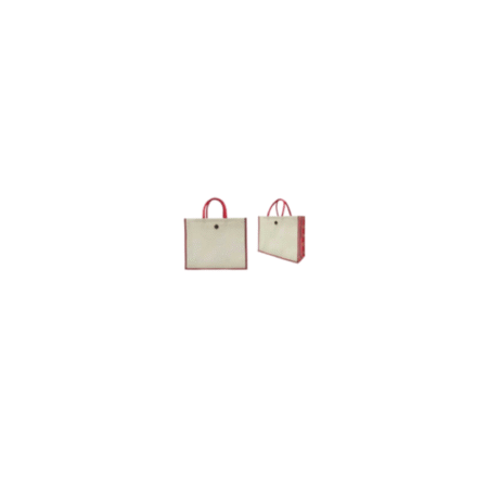 BG-9084 - JUTE/CANVAS BAGS WITH BUTTON