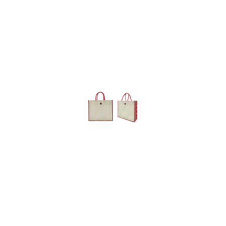 BG-9085 - JUTE/CANVAS BAGS WITH BUTTON