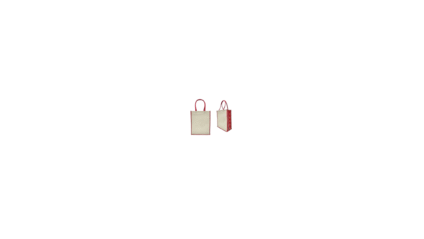BG-9087 - JUTE/CANVAS BAGS WITH BUTTON
