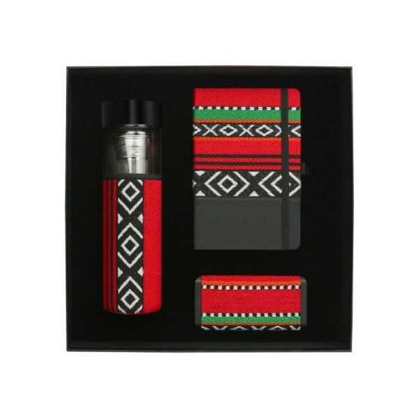 CG 86155 - SADU Design Corporate Gift Sets with Bottle Notebook Powerbank