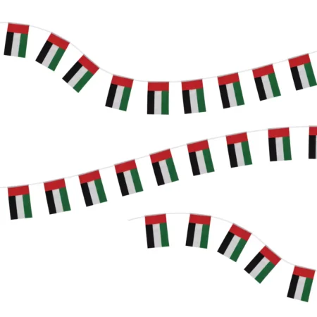 SG-7056 - UAE String Flags and Flag Bunting 32Pcs