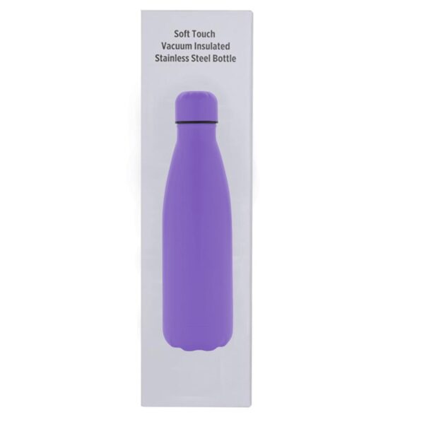 DW-7694 Soft Touch Insulated Water Bottle - Violet color