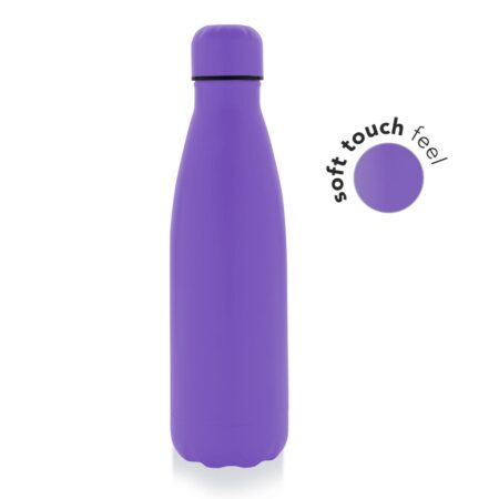 DW-7694 Soft Touch Insulated Water Bottle - Violet color