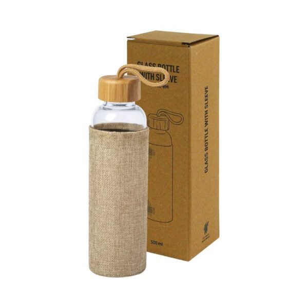 DW-7624 Glass Bottle with Sleeve